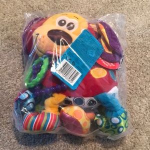 Dog rattle toy for baby